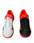 Puma scarpe da calcetto da ragazzo ecoSPEED 5.5 TT Jr 103630 03 rosso-nero-bianco