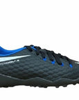 Nike Hypervenomx Phelon III boys' soccer shoe 852598 002 black-white