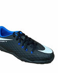 Nike Hypervenomx Phelon III boys' soccer shoe 852598 002 black-white