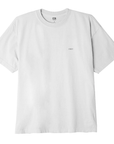 Obey short sleeve men's t-shirt Amerca's Savings 165262644 white