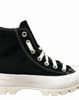 Converse scarpa sneakers da donna Chuck Taylor All Star Lugged High Top 565901C nero