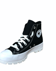 Converse Chuck Taylor All Star Lugged High Top women's sneakers shoe 565901C black