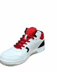 Lotto scarpa sneakers da bambino Tracer Mid T6746 bianco-nero