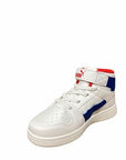 Puma Rebound Layup boy's sneakers shoe 370488 05 white blue