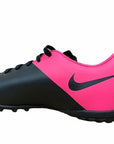 Nike boys' soccer shoe Mercurial Victory V TF 651641 006 black-pink