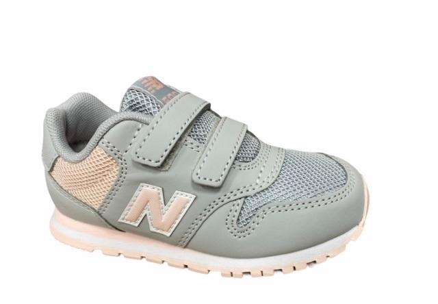New Balance KV500KGI gray pink girls&#39; sneakers shoe