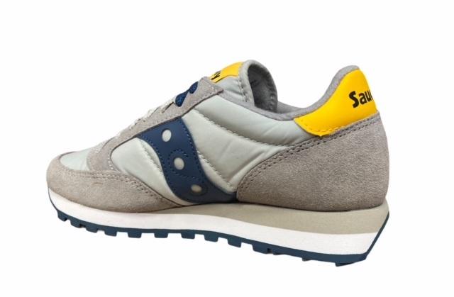Saucony Originals men&#39;s sneakers shoe Jazz S2044-605 grey-yellow