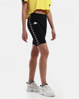 Kappa pantaloncino sportivo elasticizzato da donna DICLES 34119UW BZB nero