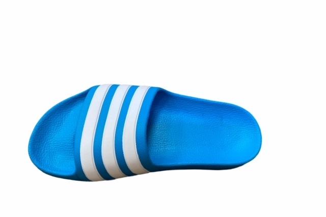 Adidas Adilette Aqua FY8071 blue-white children&#39;s slipper for swimming pool and sea