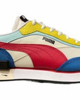 Puma men's sneakers shoe Future Rider Icons 380723 01 caramel yellow light blue