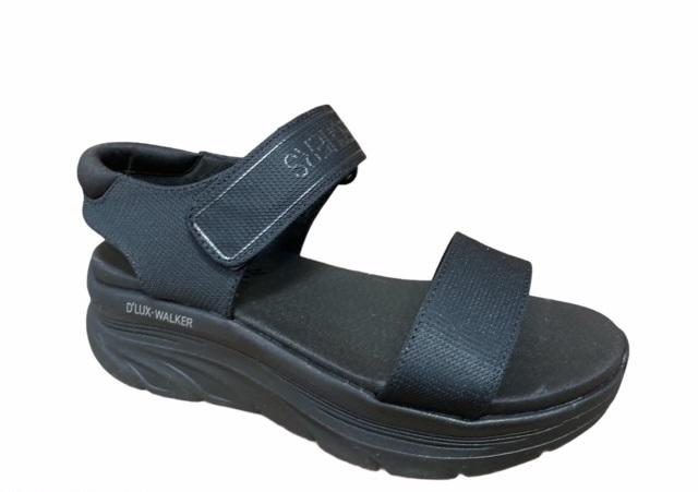 Skechers D&#39;Lux Walker New Block women&#39;s sandal 119226/BBK black 