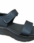 Skechers D'Lux Walker New Block women's sandal 119226/BBK black 