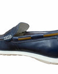 Stonefly scarpa mocassino da uomo  Santiago 2 Calf 213726 03G blu