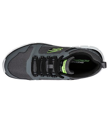 Skechers Track Knockhill Men&#39;s Sneaker 232001/CCBK Charcoal Black