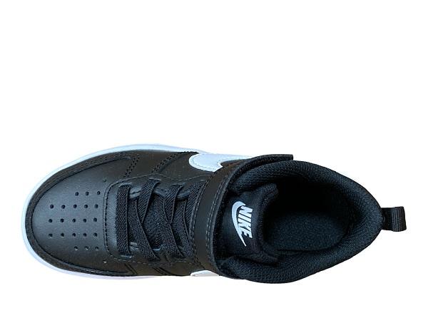 Nike children&#39;s sneakers shoe Borough Low 2 BQ5451 002 black white