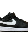 Nike children's sneakers shoe Borough Low 2 BQ5451 002 black white