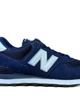 New Balance men's sneakers shoe ML574EN2 blue-white
