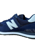 New Balance men's sneakers shoe ML574EN2 blue-white
