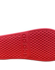Adidas swimming pool or sea slipper for children Adilette Aqua K FY8066 red-white