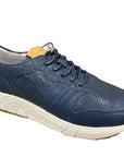 Stonefly men's casual shoe Action 5 Washed Goat 215937 144 ocean blue