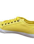 Le Coq Sportif adult canvas sneakers shoe Deauville Plus 1411204 yellow