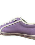 Le Coq Sportif women's sneakers shoe in Deuville Bicolour canvas 1210234 lilac-white