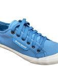 Le Coq Sportif scarpa sneakers in tela da adulto Deauville Plus 1411202 blu persiano