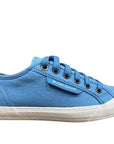 Le Coq Sportif scarpa sneakers in tela da adulto Deauville Plus 1411202 blu persiano