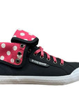 Le Coq Sportif women's sneakers shoe Deuville Plus 1311261 black fuchsia