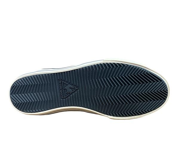Le Coq Sportif scarpa sneakers in tela e pelle da uomo Saint Malo 2 1411285 grigio scuro