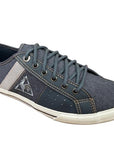 Le Coq Sportif scarpa sneakers in tela e pelle da uomo Saint Malo 2 1411285 grigio scuro