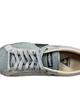 Le Coq Sportif scarpa sneakers da uomo in tela e pelle Feretcraft 2  1710019 blu grigio