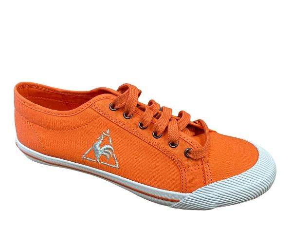 Le Coq Sportif scarpa sneakers in tela da donna Deauville 1410466 arancione