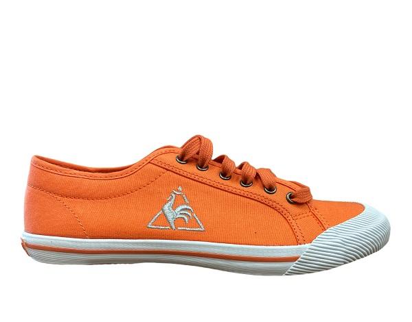 Le Coq Sportif scarpa sneakers in tela da donna Deauville 1410466 arancione
