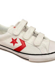 Converse scarpe sneakers da bambino Star Player Ox 670227C bianco