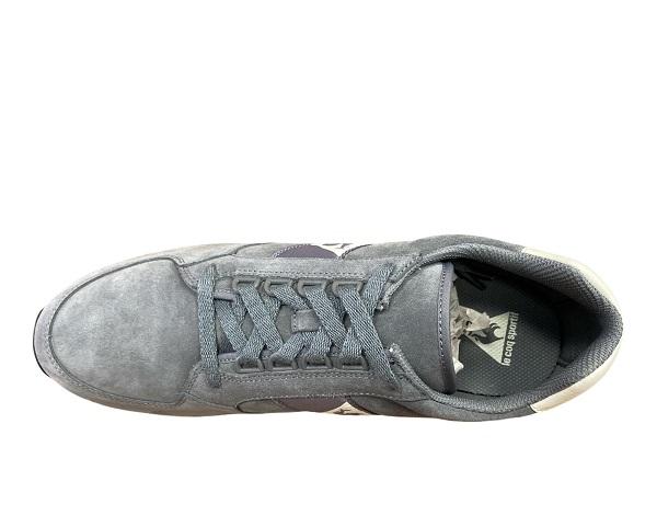 Le Coq Sportif men&#39;s sneakers shoe in Eclat Suede 1320977 gray