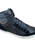 Le Coq Sportif scarpa sneakers alta da uomo Portalet Mid Craft 1720259 nero