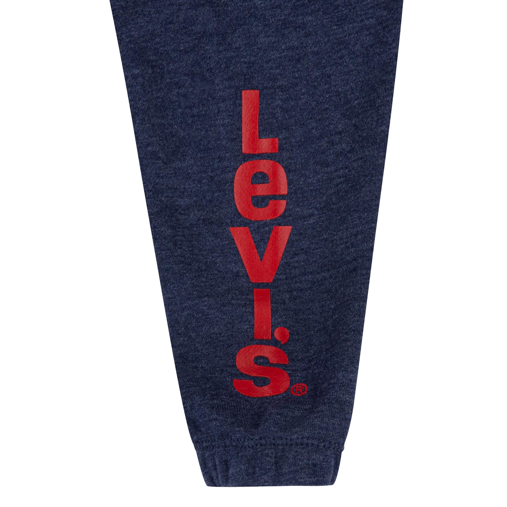 Levi&#39;s Kids Crew Jogger Sweatshirt 6ED649 B5S peacoat heather