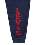 Levi's Kids Crew Jogger Sweatshirt 6ED649 B5S peacoat heather