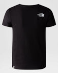 The North Face Easy Tee boys' t-shirt NF0A82GHKY41 black-white