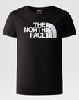 The North Face Easy Tee boys' t-shirt NF0A82GHKY41 black-white