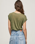 Pepe Jeans Linen t-shirt with armholes Odilia PL505456 736 range