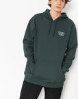 Vans hooded sweatshirt with logo print on the back VA2WF7YDX forest green