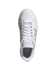 Adidas Grand Court GV7148 white-blush women's sneakers shoe