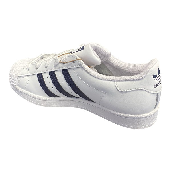 Adidas Originals scarpa sneakers da ragazzi Superstar GY3358 bianco-blu 2