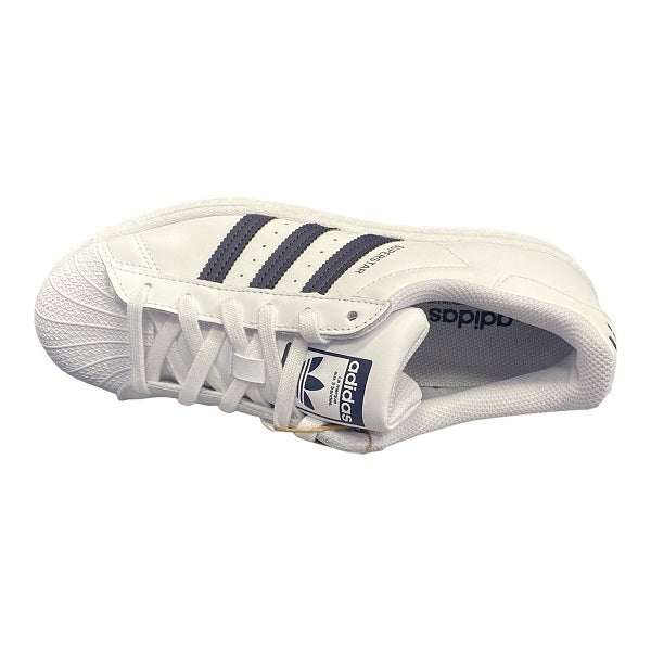 Adidas Originals scarpa sneakers da ragazzi Superstar GY3358 bianco-blu 3