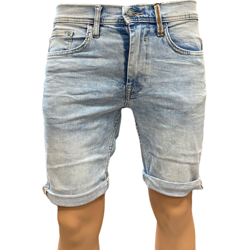 Blend pantaloncino in jeans da uomo 20715422 200290 denim light blue
