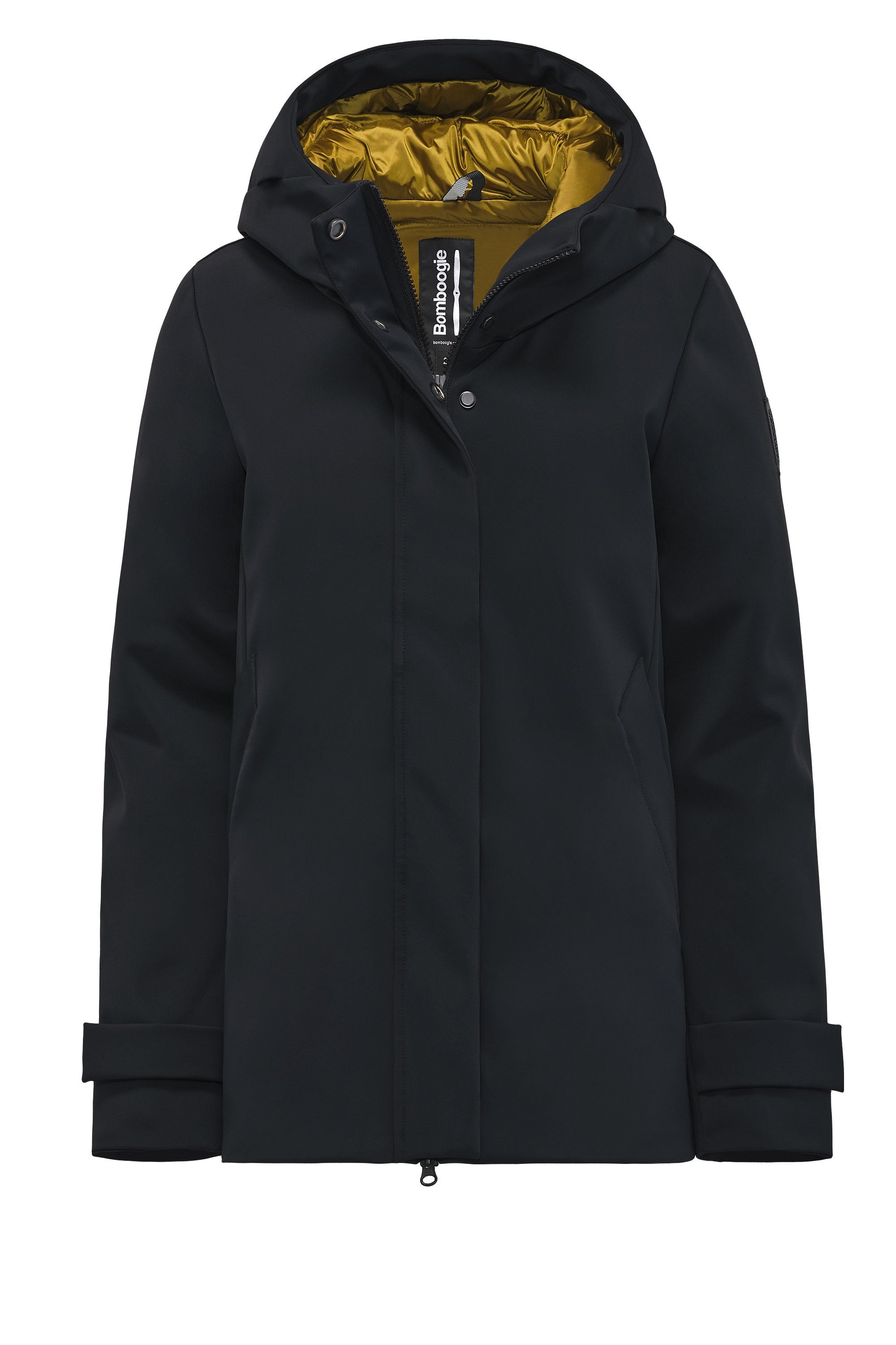 Bomboogie Giaccone con cappuccio da donna Oslo GW7561TNSP nero