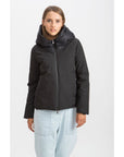 Canadian Lytton women's short waterproof jacket CN.G221377W/BKBK black 