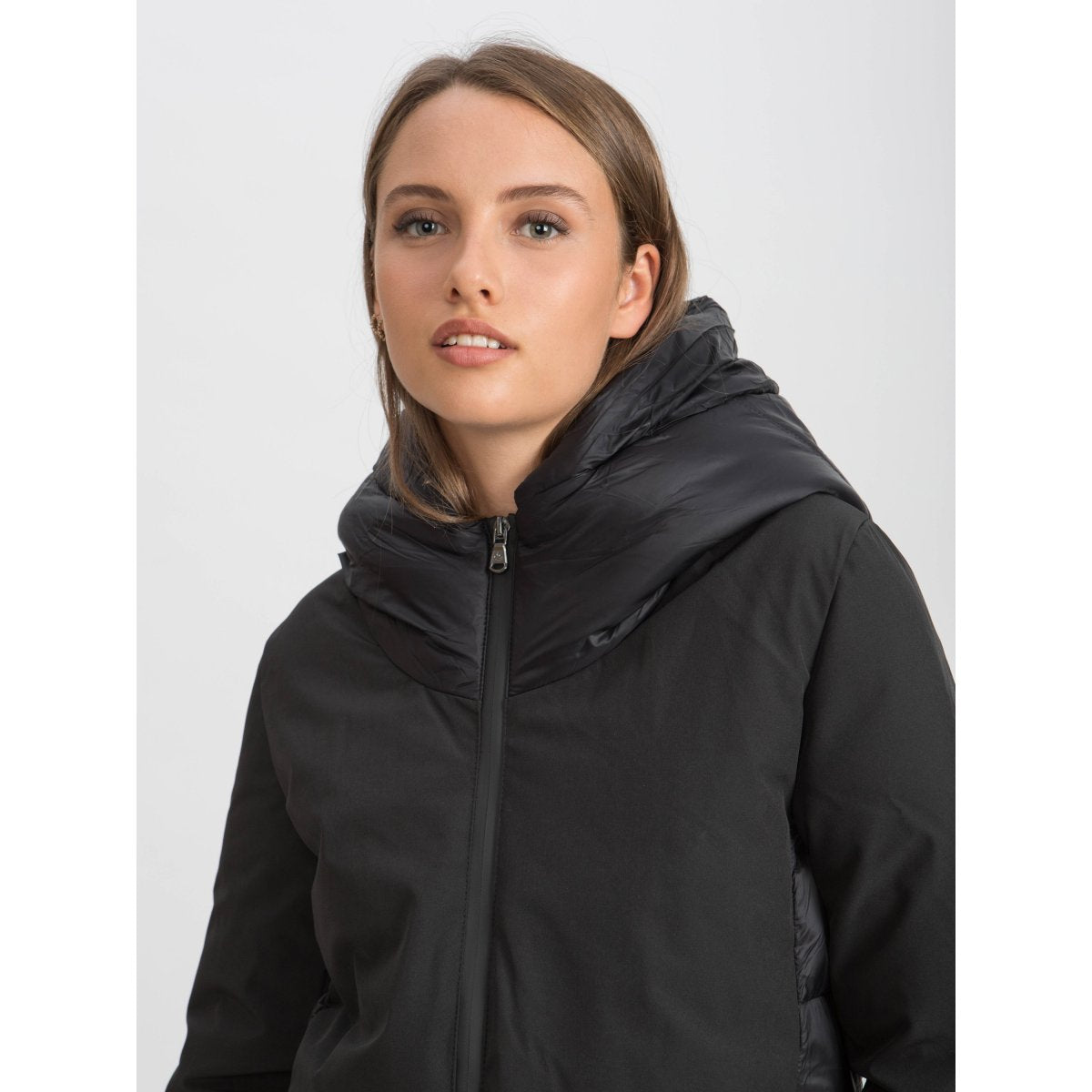 Canadian Lytton women&#39;s short waterproof jacket CN.G221377W/BKBK black 